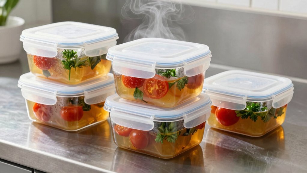 airtight leakproof freezer containers