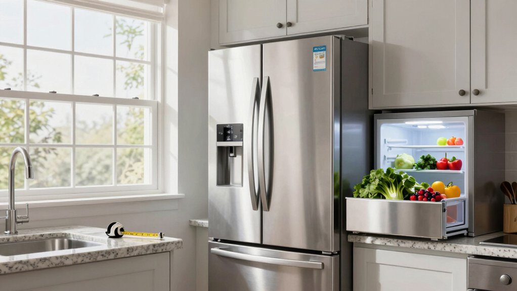 choosing the right refrigerator space widths