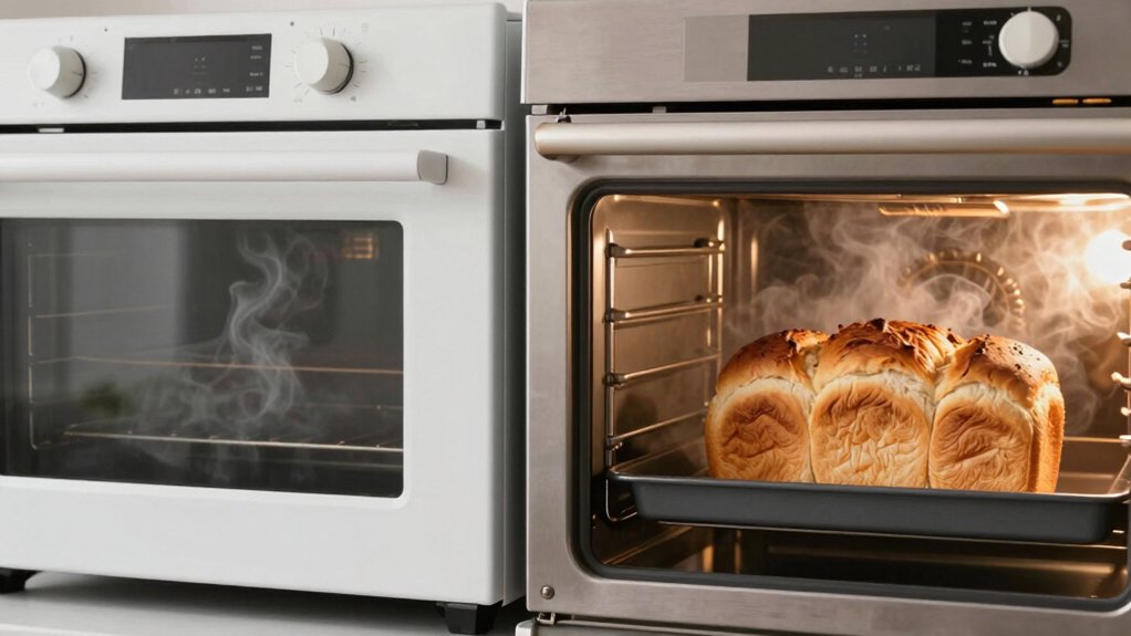 convection fan improves even baking