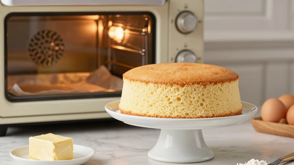 conventional baking preserves delicate texture