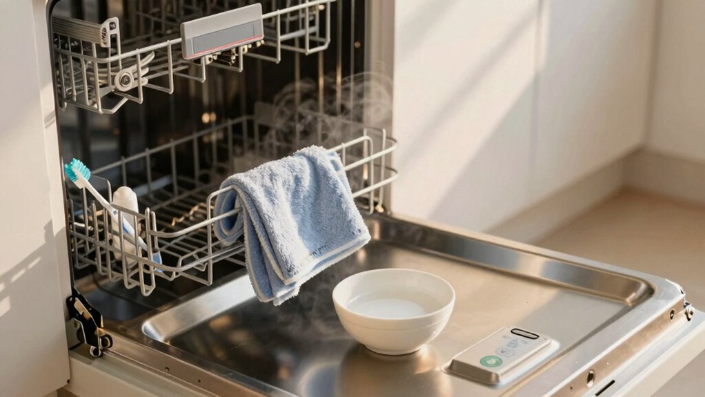 daily and weekly dishwasher maintenance