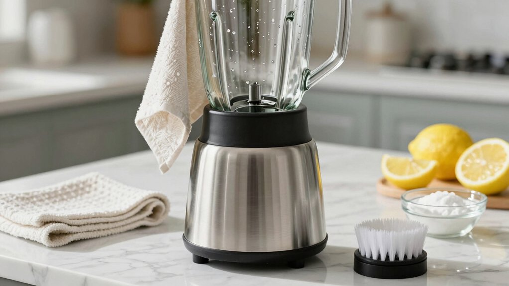 deep clean blender weekly routine