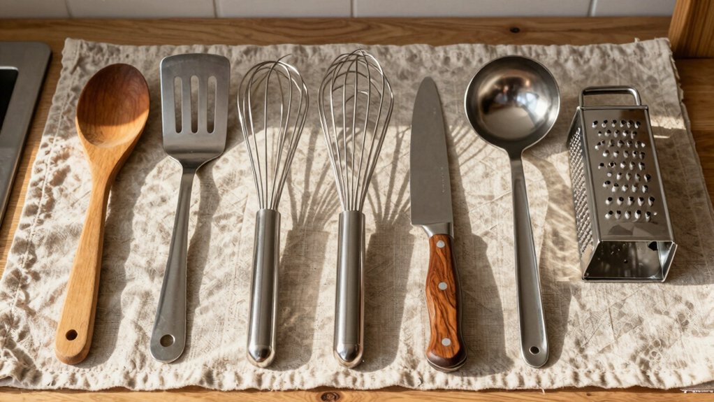 essential beginner kitchen utensil list