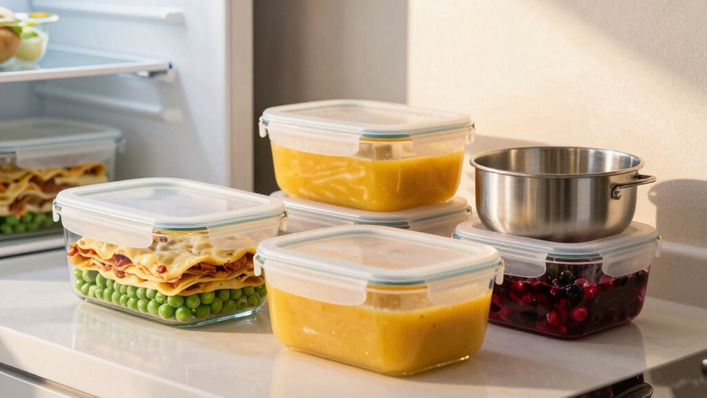 freezer containers plastic vs glass advantages