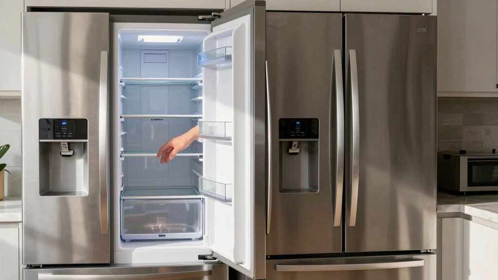 french door swing clearance concerns