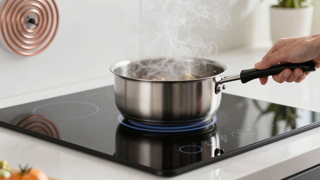 induction heating magnetic cookware only