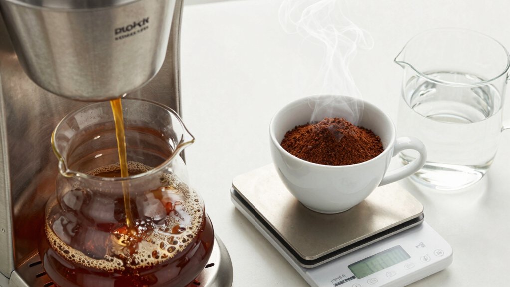 right coffee to water ratio matters