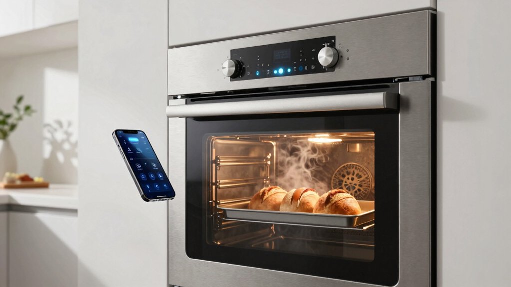 smart oven remote control features