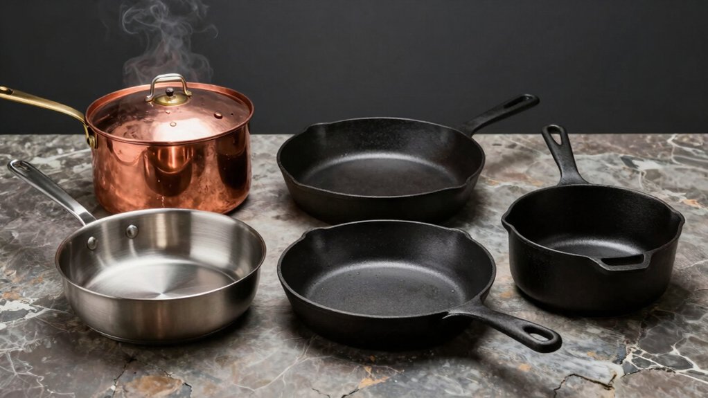 top cookware materials and benefits